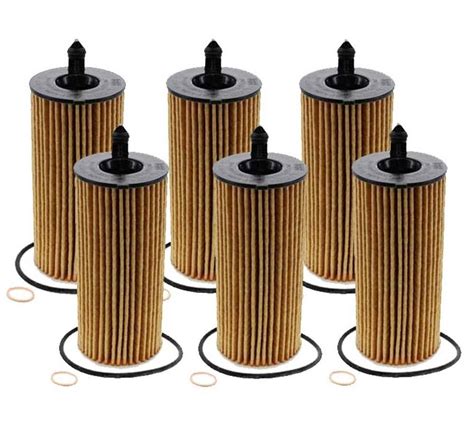 Engine Oil Filters Set Of 6 Mann Filter Bm 3725065 Kit