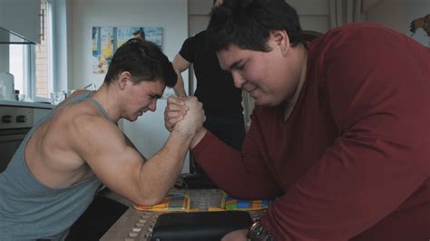 School Boy Vs 150 Kg Man Giant Armwrestling Match With Strongest Teen