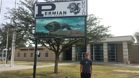 Permian High School Mojo Football Permian High School High