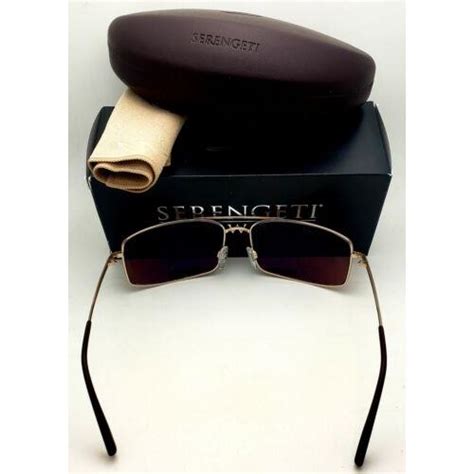 Serengeti Sunglasses Treviso 8484 Gold Driver Photochromic Polarized