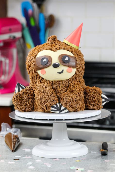 Sloth Cake Easy Recipe With Step By Step Video Tutorial