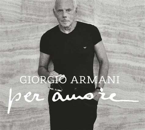 Per Amore Η γοητευτική αυτοβιογραφία του Giorgio Armani Beauté