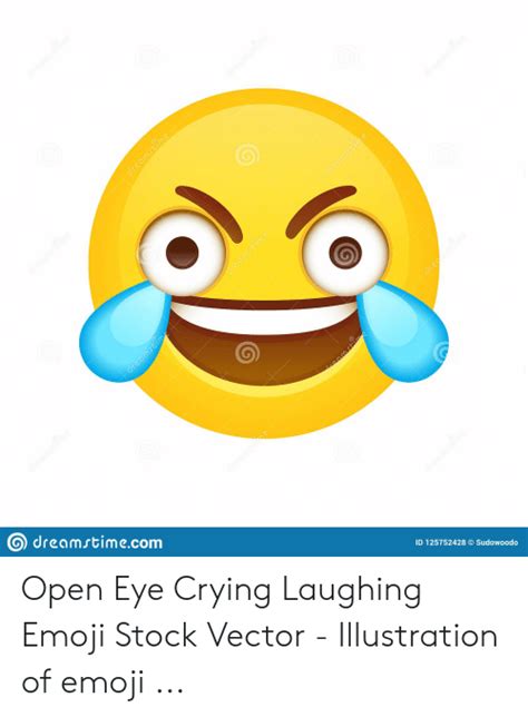 Are tears welling up in the corner of your eyes? Open Eye Crying Laughing Emoji Copy And Paste - Laugh Poster