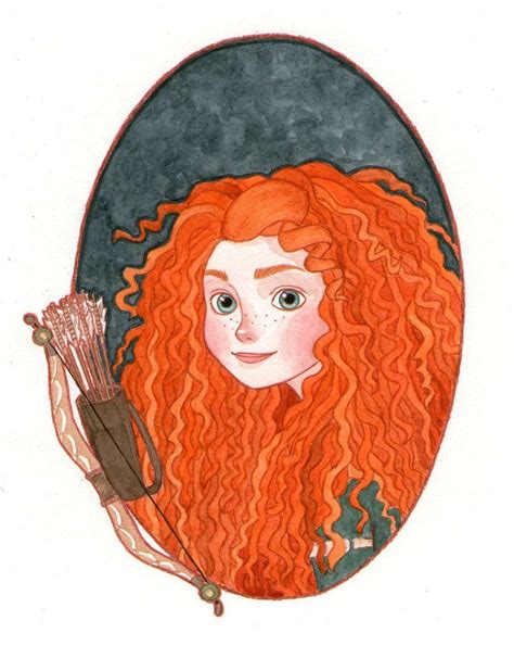 Merida From Brave Rebelle By Naineuh On Deviantart Merida Brave