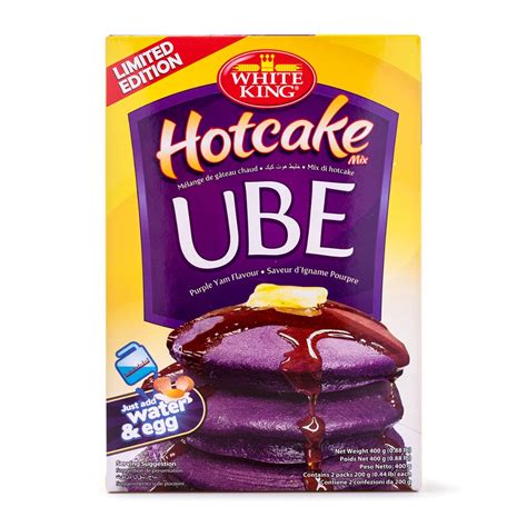 Get White King Hotcake Ube Mix Delivered Weee Asian Market
