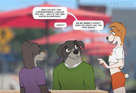 The Big Imageboard Tbib Anthro Canid Canine Clothing Dialogue