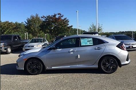 2017 Civic Ex Hatchback In New Sonic Gray Pearl First Dealership