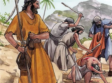 Freebibleimages The Good Samaritan An Injured Man A Levite A