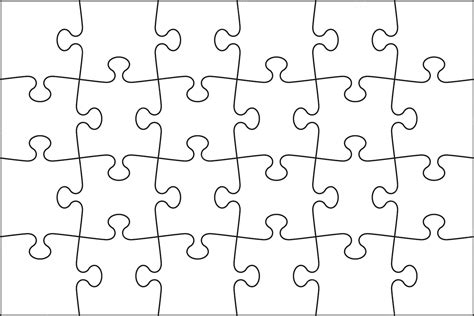 Peças De Quebra Cabeça Desenho