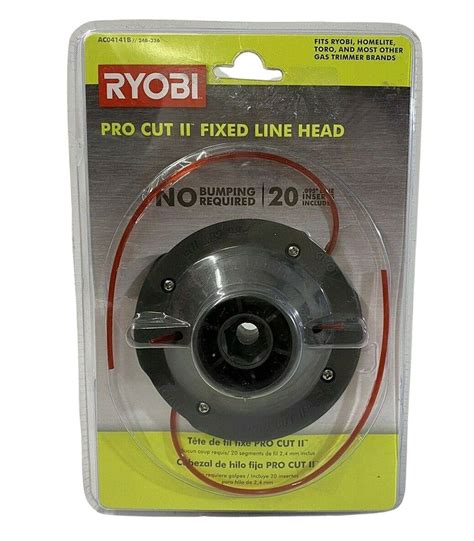 Ryobi Universal Pro Cut Ii Fixed Line Head Gas String Trimmer Head