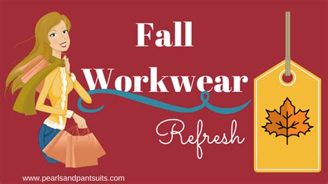 fall workwear refresh pearls and pantsuits