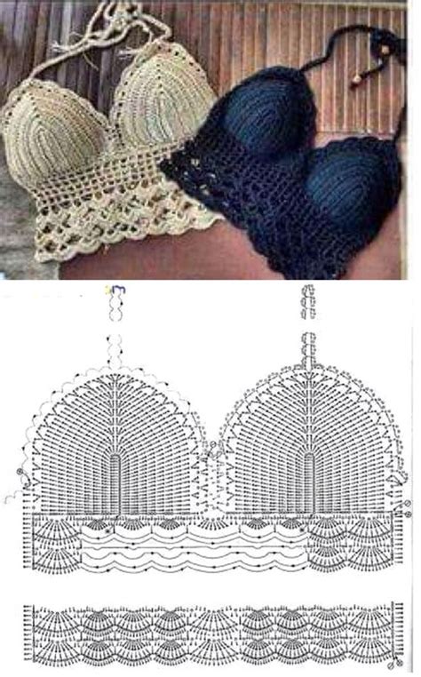 18 Tops Tejidos A Crochet Con Patrones Knitting