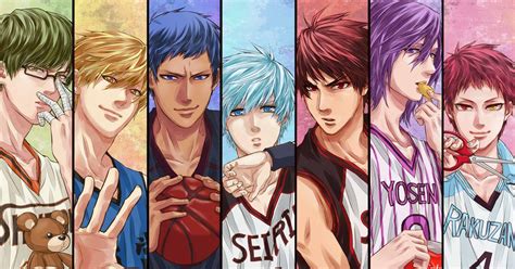 Todos Os Membros Da Geração Milagrosa De Kuroko No Basket