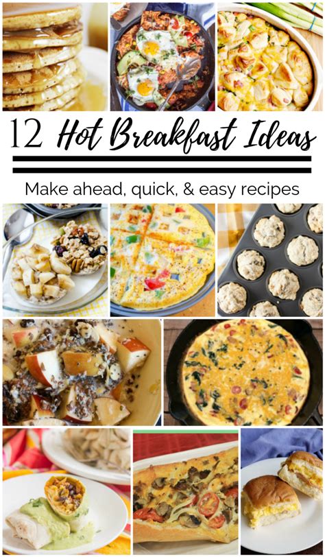 Oatmeal is a great breakfast idea for any parent and this particular recipe is perfect for busy parents looking to serve up a they bake in a muffin tin, and they're ready in minutes. 12 Hot Breakfast Ideas - MM #242 - My Pinterventures