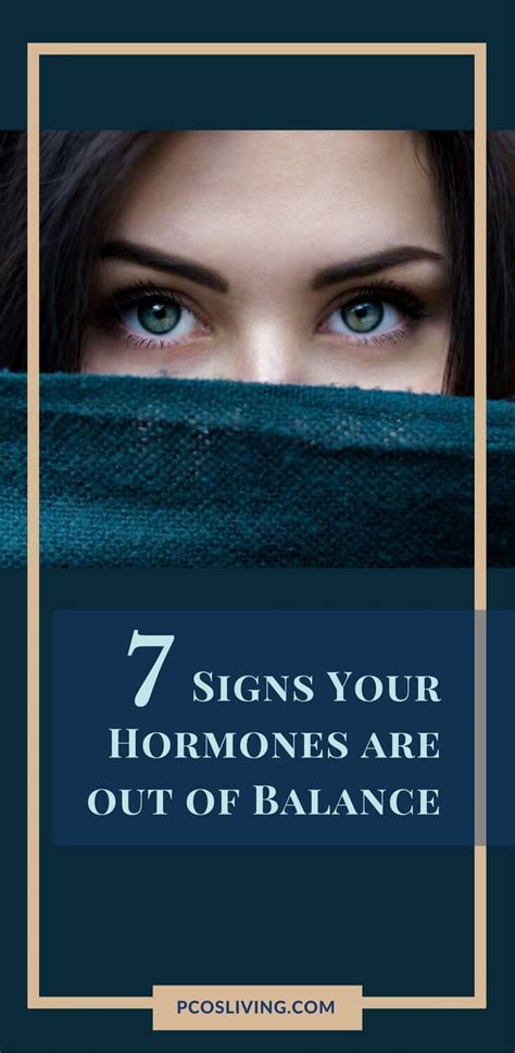 7 Signs Your Hormones Are Out Of Balance — Pcos Living Pcos Symptoms