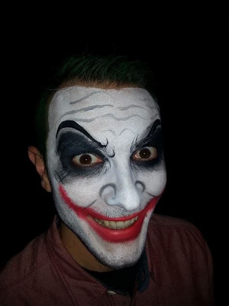 Face Painting Halloween Joker Face