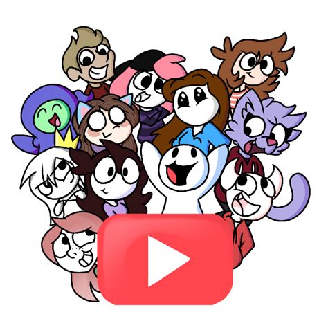 Some Of My Favourite Youtube Animatorsartists By Rainbowratart On
