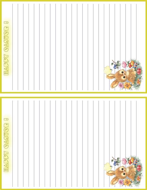 It's also a time for students to explore and understand the meaning of this spring holiday. free happy easter stationary letterhead, free printable ...