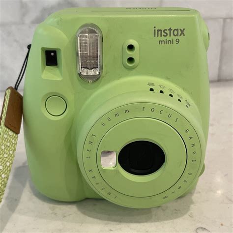 Fuji Instax Mini 9 Fujifilm Instant Film Camera Lime Green With Case 74101033120 Ebay
