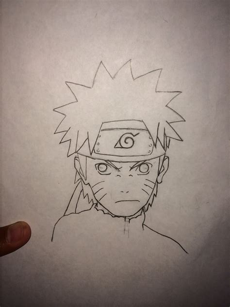 How To Draw Naruto In Steps Headassistance3