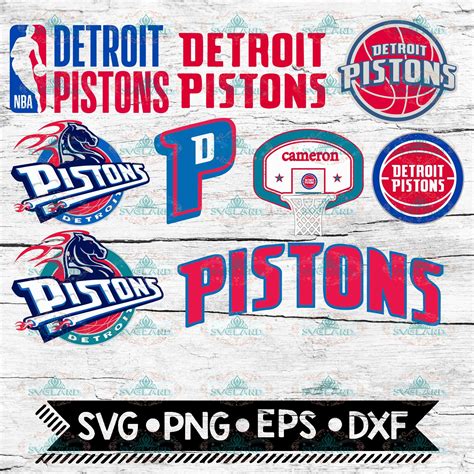 Detroit Pistons, Detroit Pistons svg, Detroit Pistons clipart, Detroit 