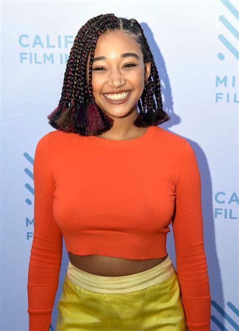 Amandla Stenberg At The Hate You Give Premiere During The 41st Mill