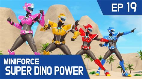 Miniforce Super Dino Power Ep19 Volt And Megashark Save Lucy