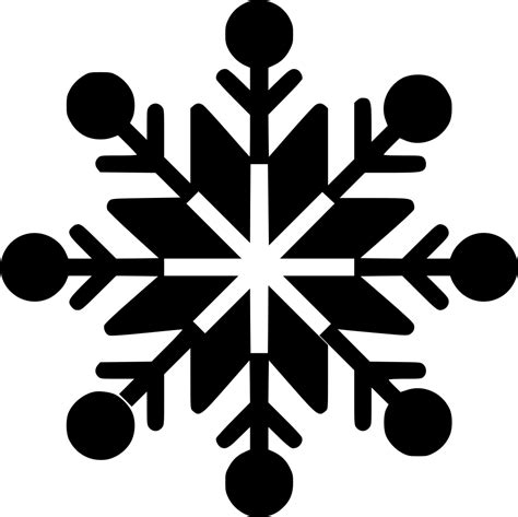 Snowflake Svg Png Icon Free Download (#443627) - OnlineWebFonts.COM