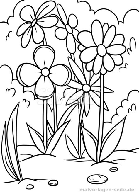 Malvorlage Blumenwiese Pflanzen Malvorlagen Seite De Blumen Ausmalen Blumen Ausmalbilder