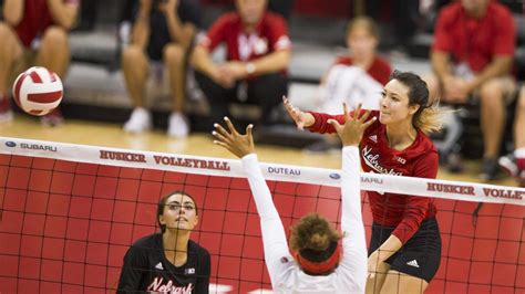 After Letdown The Start Of Suns Nebraska Volleyball Career Provided Lift As Big Ten Season