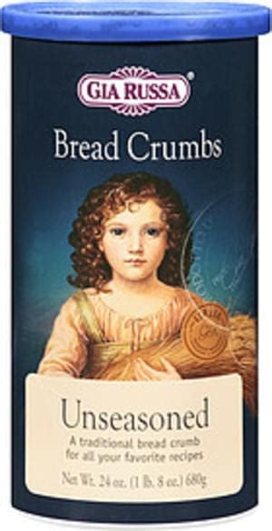 Gia Russa Unseasoned Bread Crumbs 24 Oz Nutrition Information Innit