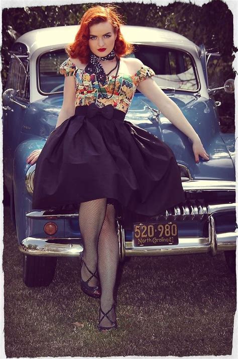 pin by jill on rev his engine girlsandcars vintage outfits cap sleeve top beautiful dresses