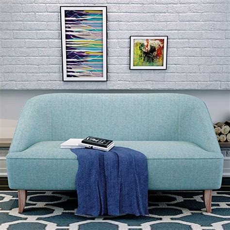 Experience plush seating on a new small loveseat from big lots! Modern Leather Loveseats For Small Spaces - lanzhome.com