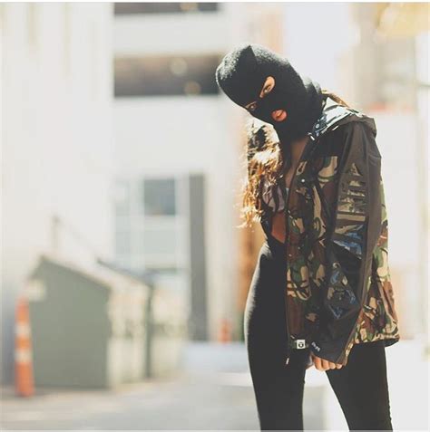Pin on Ski Mask Girls