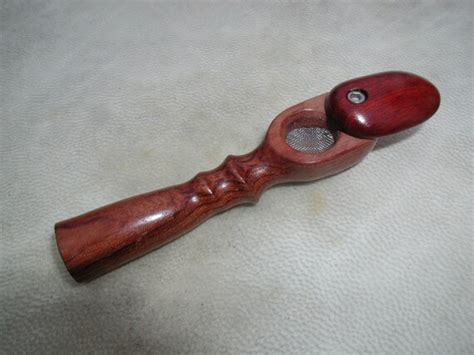 Exotic African Bubinga Wood Pipe With Lid By Exotictobaccotools