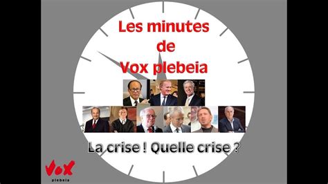 La crise ! Quelle crise - YouTube