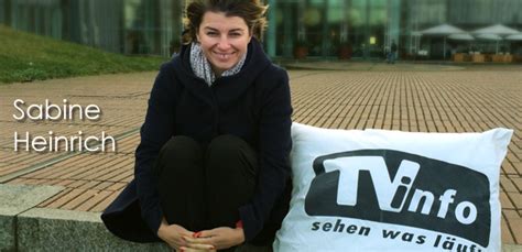 Schnell sehen, was im fernsehprogramm läuft. Interview Sabine Heinrich - Fernsehprogramm von TVinfo ...
