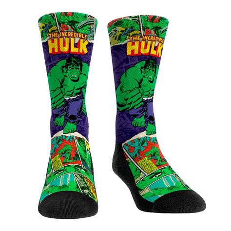 Hulk Socks Off Panel Rock Em Socks Marvel Socks