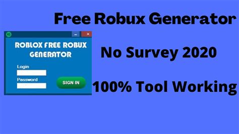 Free Robux Generator No Survey 2020 Surveys Roblox Generator