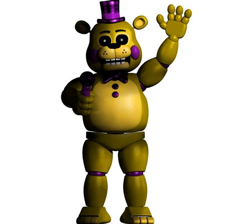 Toy Fredbear By 133alexander On Deviantart