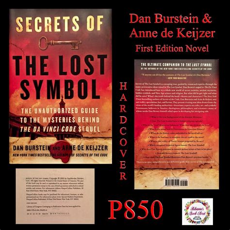 Secrets Of The Lost Symbol Hobbies And Toys Books And Magazines Fiction