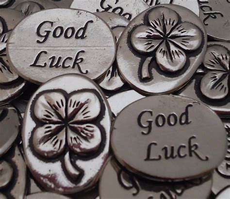 Clover Good Luck Inspiration Coin