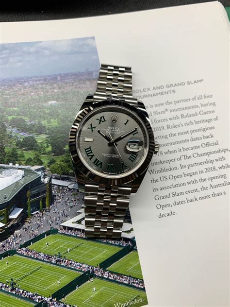 Enter your price suggestion and shipping address so the. ROLEX DATEJUST 41 WIMBLEDON 126334 - Carr Watches