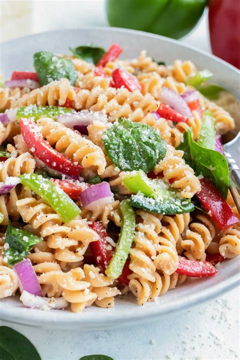 Italian Dressing Pasta Salad Evolving Table