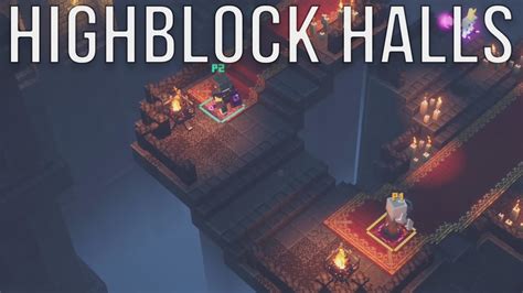 While exploring, look for a wall mounted shield. Minecraft Dungeons - Highblock Halls Walkthrough (No ...