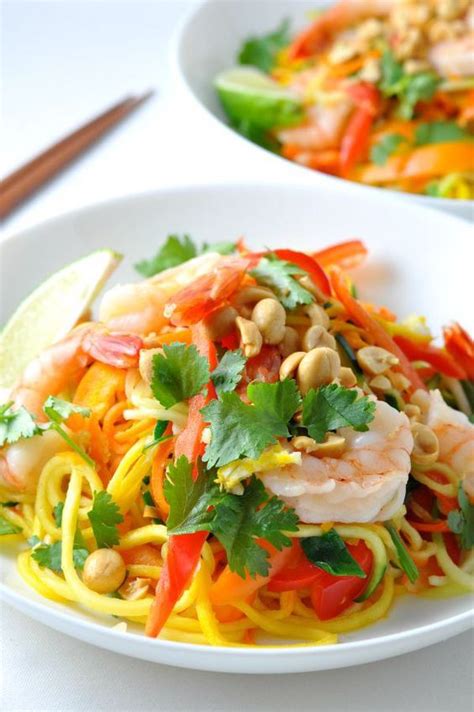Zoodle Pad Thai With Shrimp Ajib Recipe 10