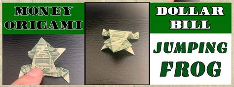 Dollar Bill Origami Frog 14 Step Fold The Daily Dabble