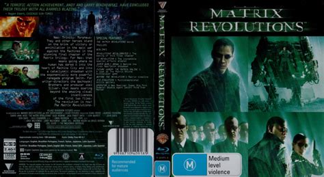 The Matrix Revolutions 2003 R4 Blu Ray Cover DVDcover Com