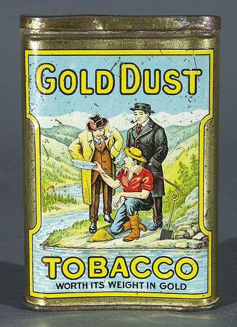 Gold Dust Tobacco Tin Antique Tobacco Tins And Collectibles