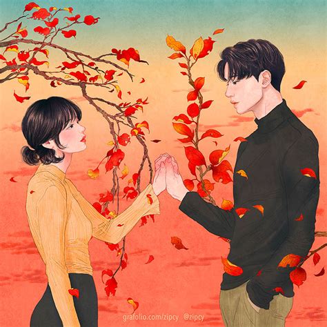 Korean Illustrator Captures Love And Intimacy So Well That You Can